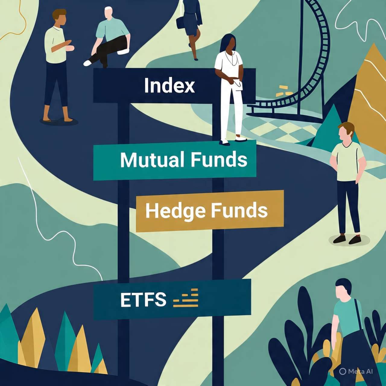 Index Funds vs Mutual Funds vs Hedge Funds vs ETFs: What is Right for You?
