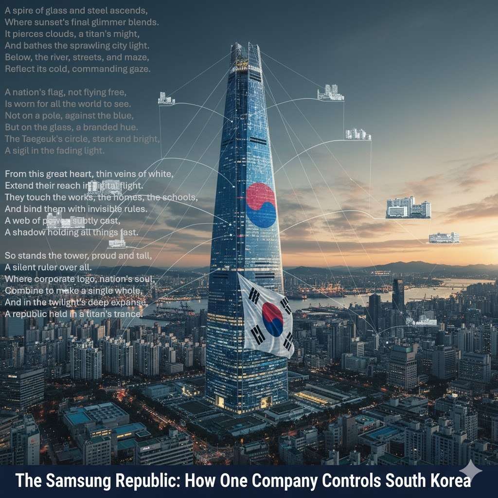 Represent the immense dominance of Samsung over the natio