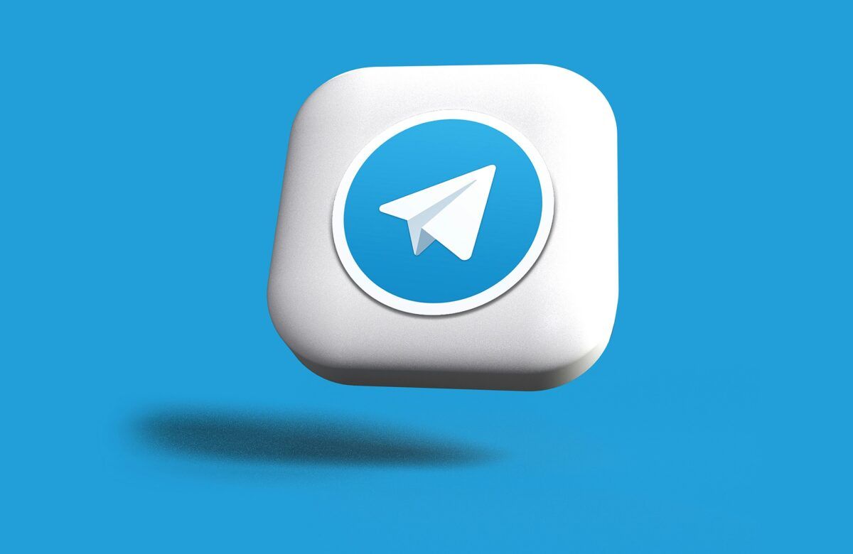 Telegram 3d icon