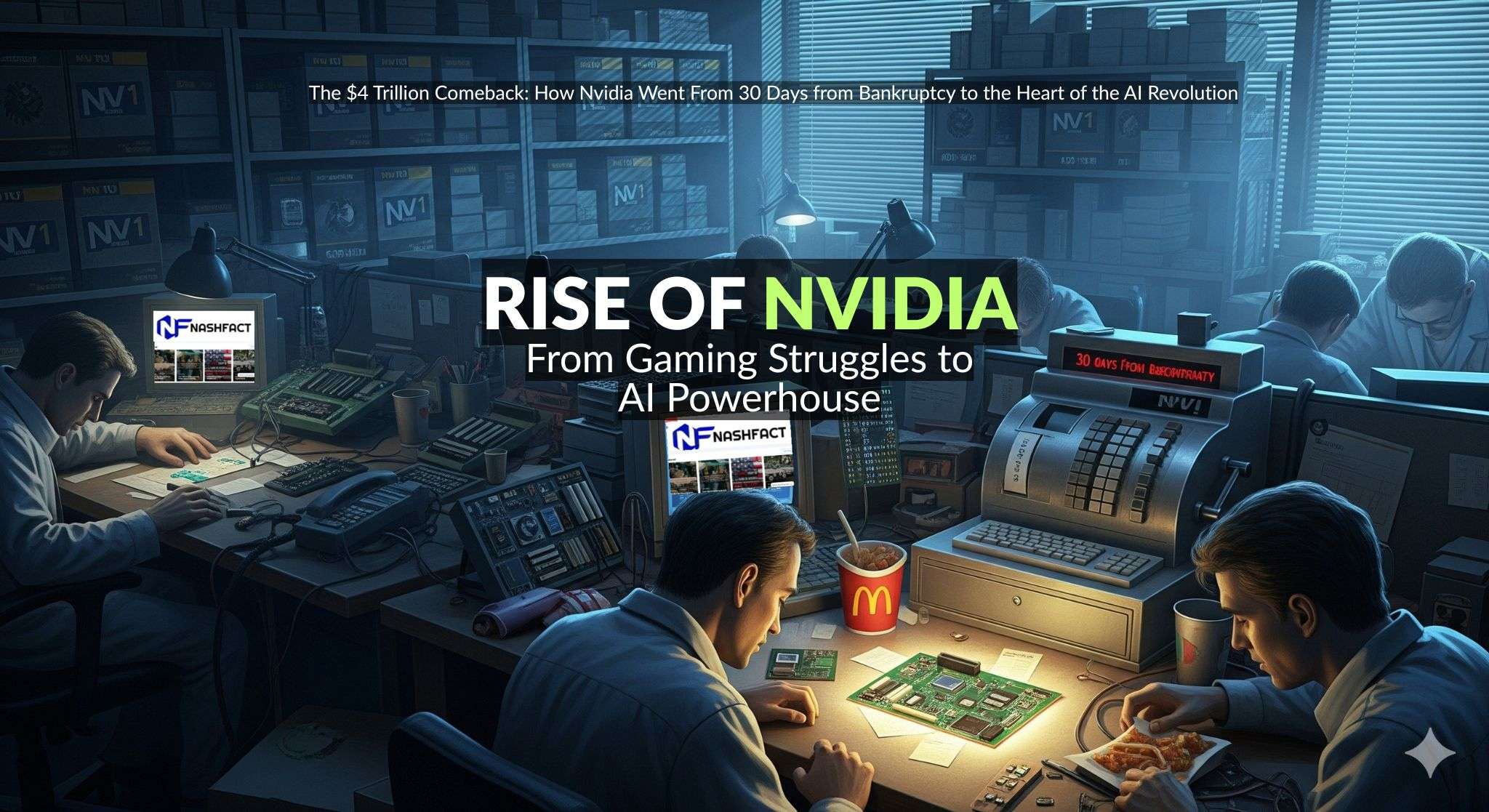 Success Story of NVIDIA: The $4 Trillion Comeback