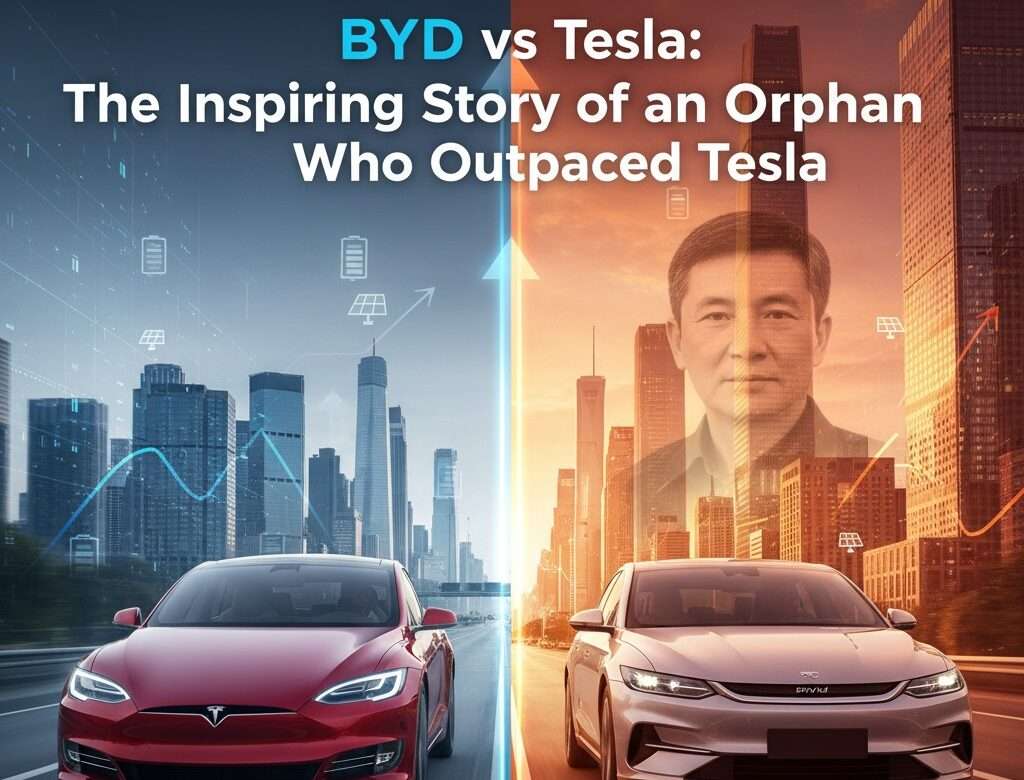 BYD vs Tesla: The Inspiring Story of an Orphan Who Outpaced Tesla