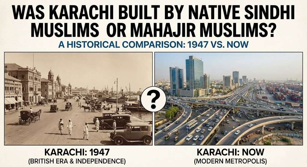 Was Karachi Built by Native Sindhi Muslims or Mahajir Muslims?