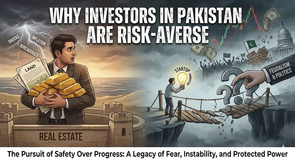 Why Entrepreneurs are not Born in the Pakistani Economy