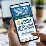 Claim Your $100: Google’s $135M Data Settlement is Live